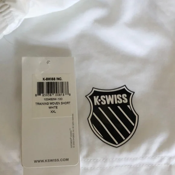 NWT K-Swiss Shorts sz XXL - Picture 3 of 4